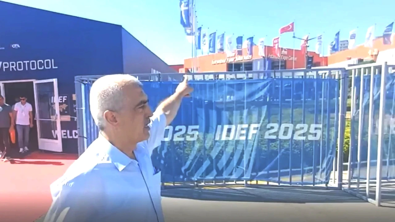 Gergerlioğlu’ndan IDEF Fuarı’nda Sert İsrail Protestosu: Bu Silahlar Gazze'de Masum Çocukları Vuruyor!