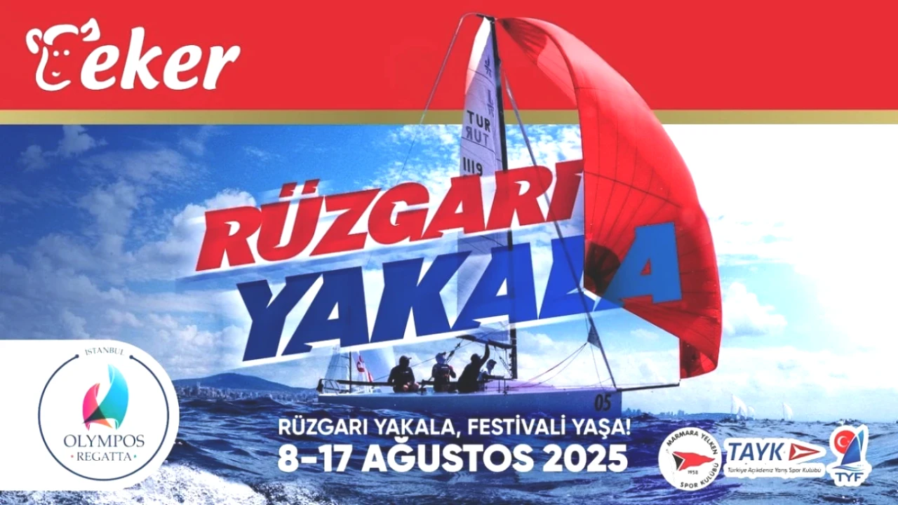 Yelken Tutkunları İçin Heyecan Dolu Anlar! 13. TAYK-Eker Olympos Regatta Festivali Başlıyor